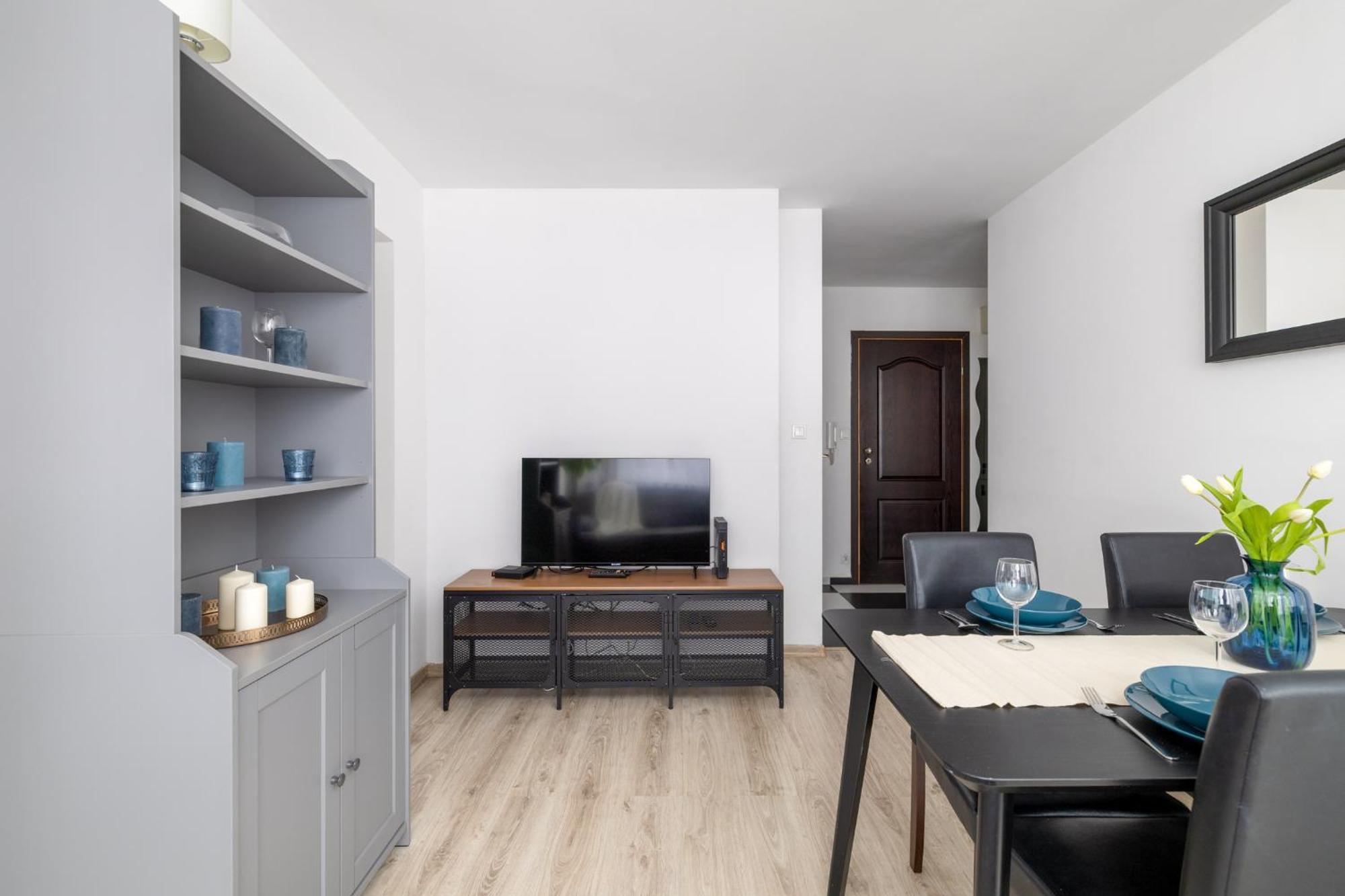 Apartment With Balcony Near Bulwary Wislane Wwa67 Варшава Екстериор снимка