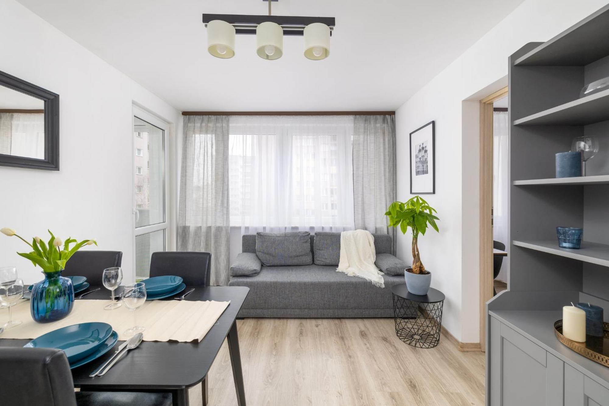 Apartment With Balcony Near Bulwary Wislane Wwa67 Варшава Екстериор снимка